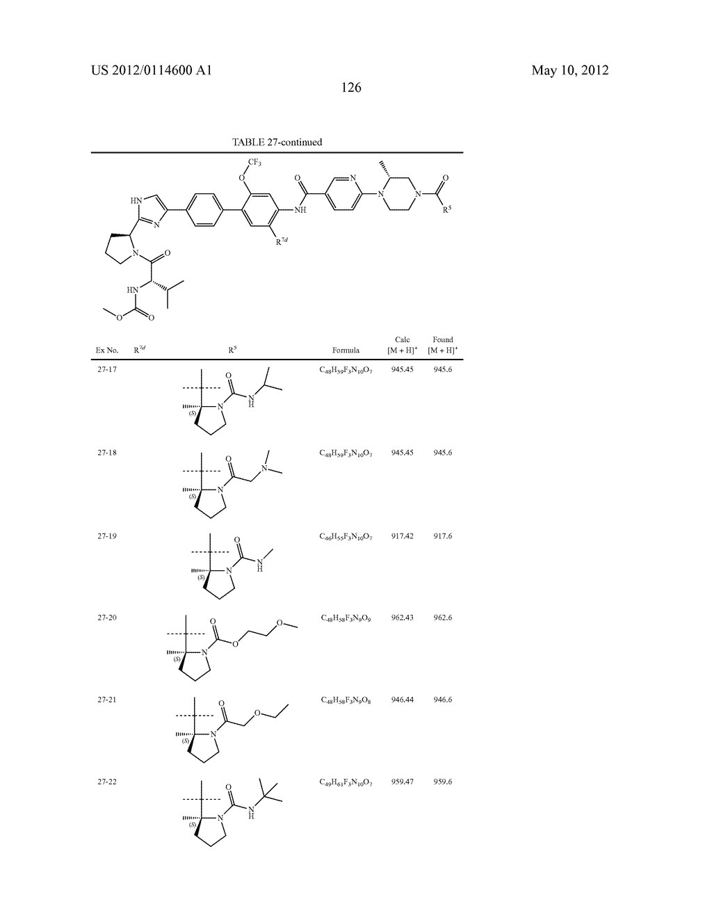 NOVEL INHIBITORS OF HEPATITIS C VIRUS - diagram, schematic, and image 127