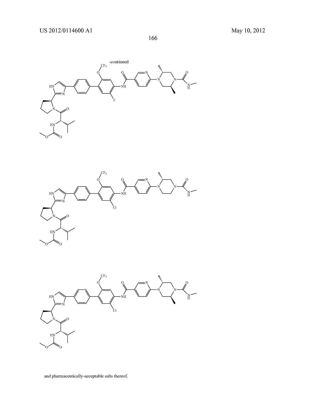 NOVEL INHIBITORS OF HEPATITIS C VIRUS - diagram, schematic, and image 167