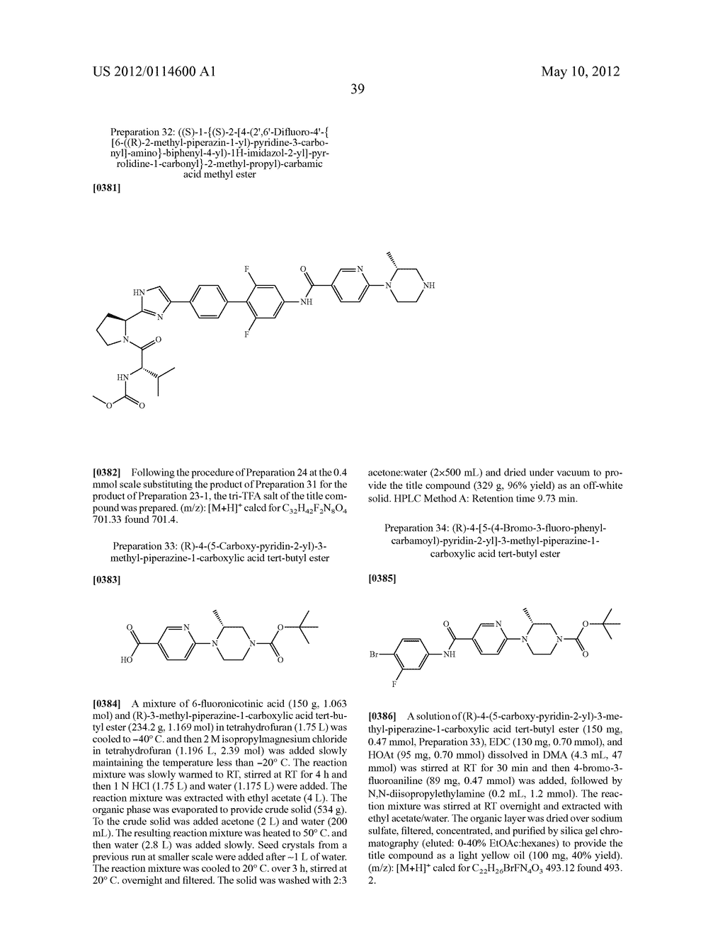 NOVEL INHIBITORS OF HEPATITIS C VIRUS - diagram, schematic, and image 40