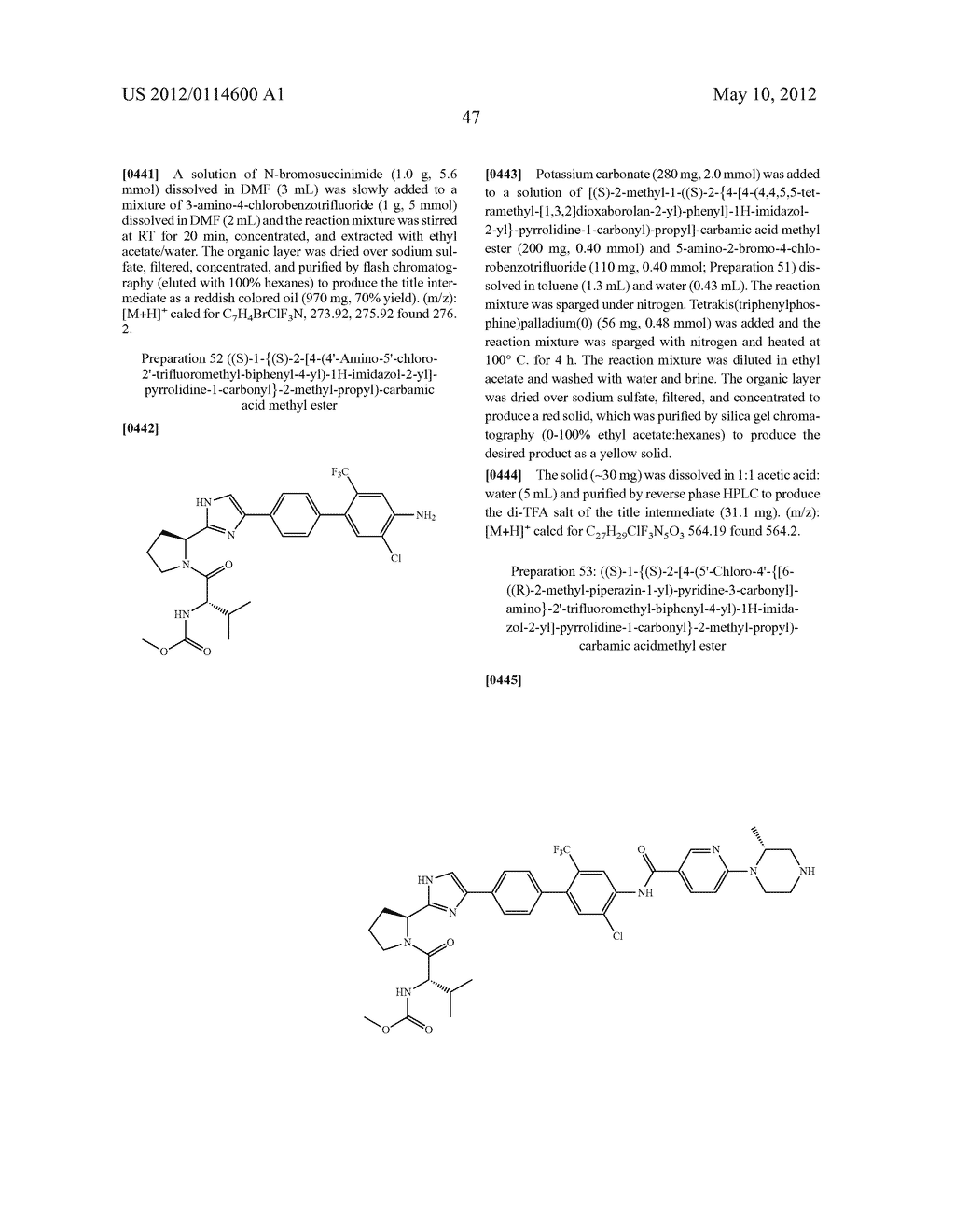 NOVEL INHIBITORS OF HEPATITIS C VIRUS - diagram, schematic, and image 48