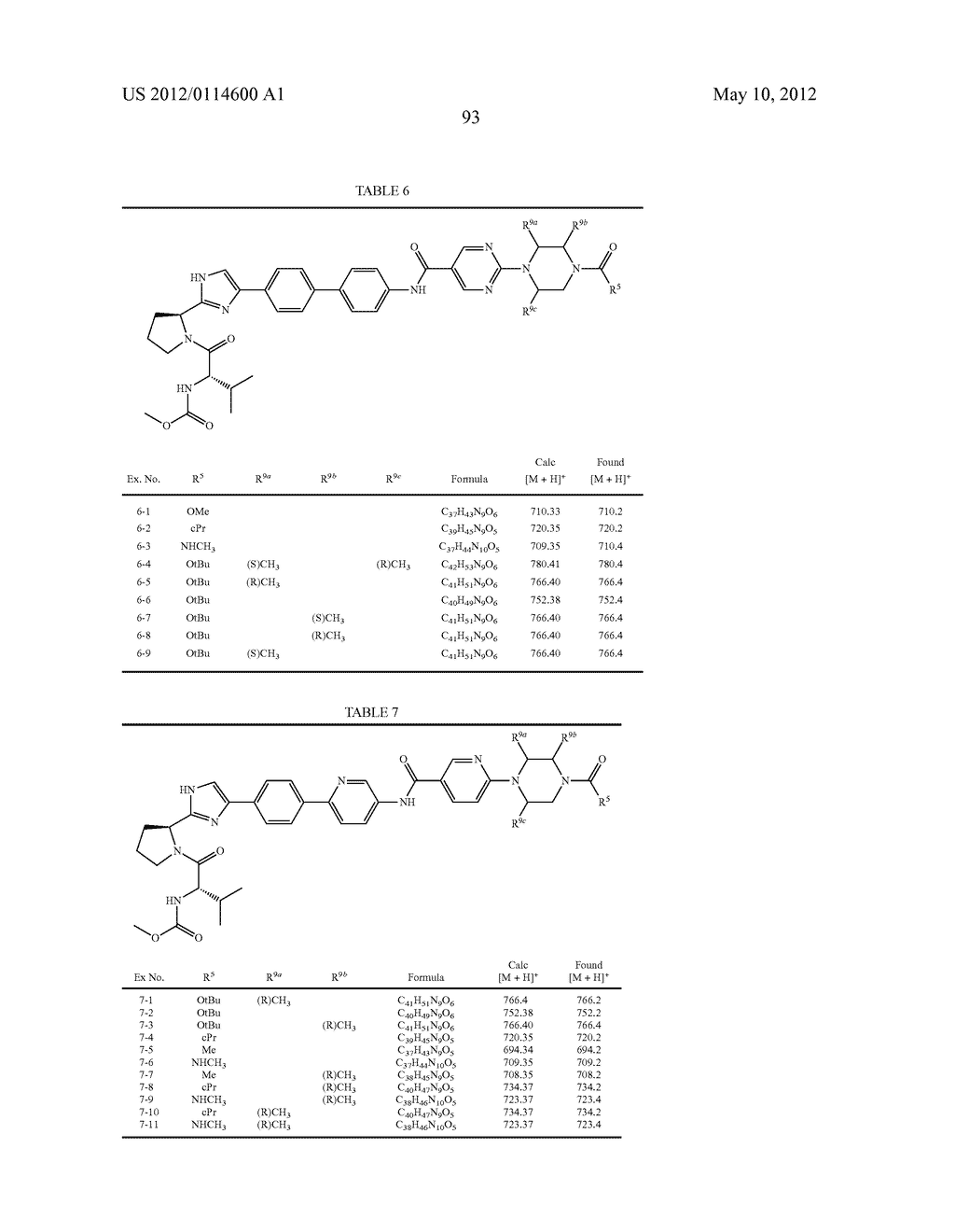 NOVEL INHIBITORS OF HEPATITIS C VIRUS - diagram, schematic, and image 94