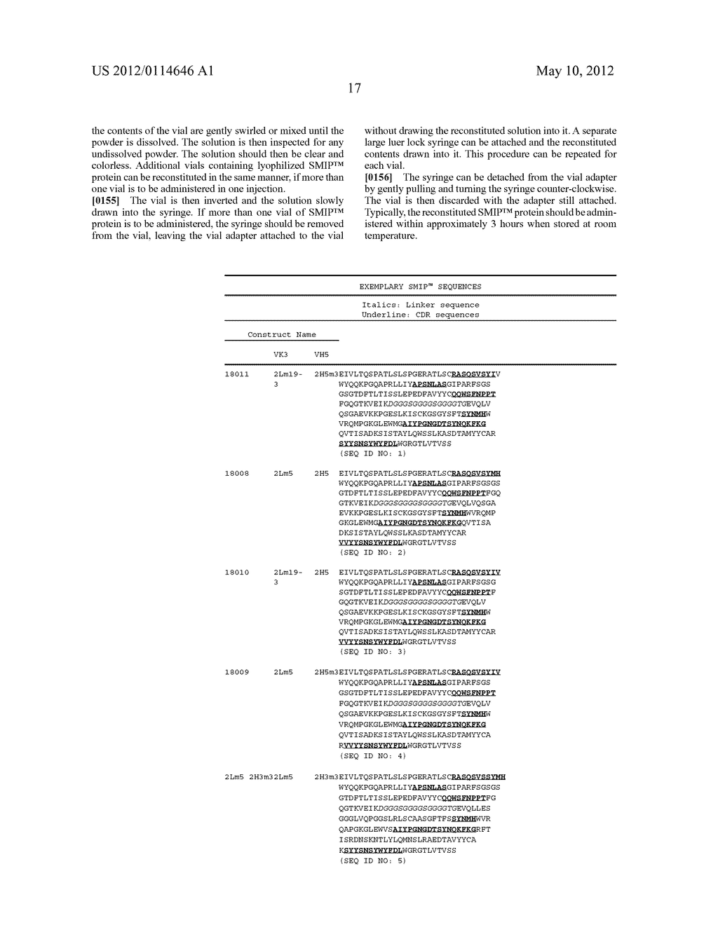 LYOPHILIZED FORMULATIONS FOR SMALL MODULAR IMMUNOPHARMACEUTICALS - diagram, schematic, and image 39