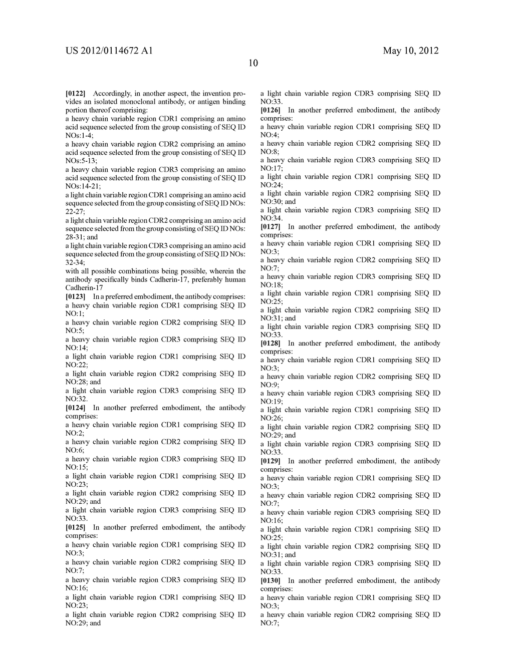 Antibodies Specific to Cadherin-17 - diagram, schematic, and image 44