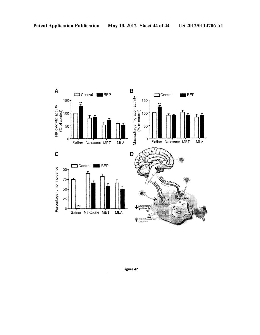 Endorphin Therapy Compositions and Methods of Use Thereof - diagram, schematic, and image 45