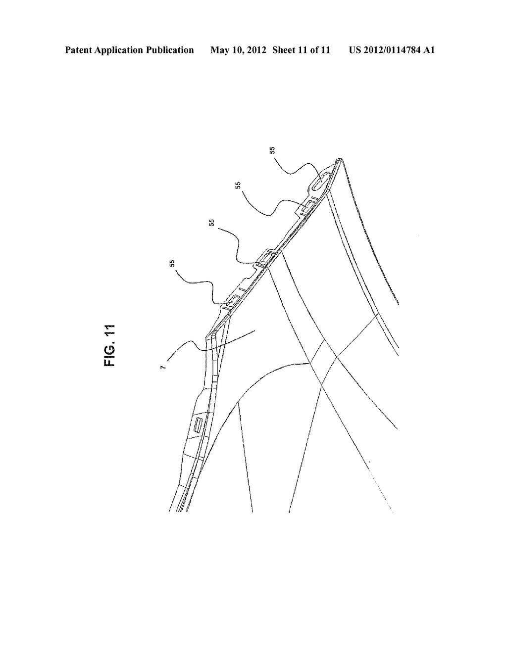 MOULD FOR THE INJECTION MOULDING OF ELEMENTS WITH UNDERCUTS MADE OF     PLASTIC MATERIAL, WITH AN INTEGRATED EJECTION SYSTEM - diagram, schematic, and image 12