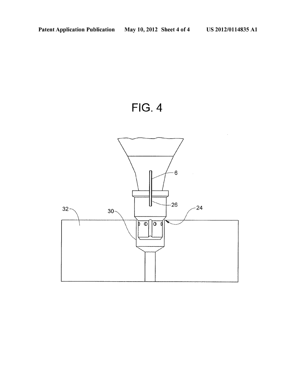 NOZZLE FOR APPLYING A THIN FILM OF LIQUID - diagram, schematic, and image 05