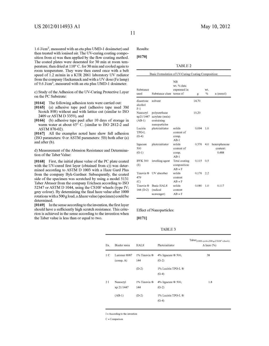 UV-CURING PROTECTIVE LAYER FOR THERMOPLASTIC SUBSTRATES - diagram, schematic, and image 12