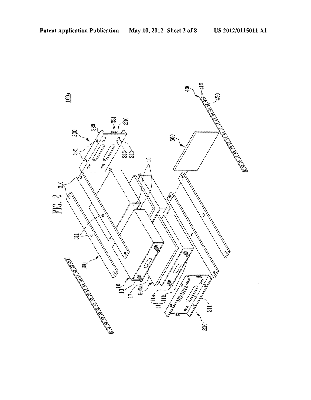 BATTERY MODULE HAVING BATTERY CELL HOLDER - diagram, schematic, and image 03