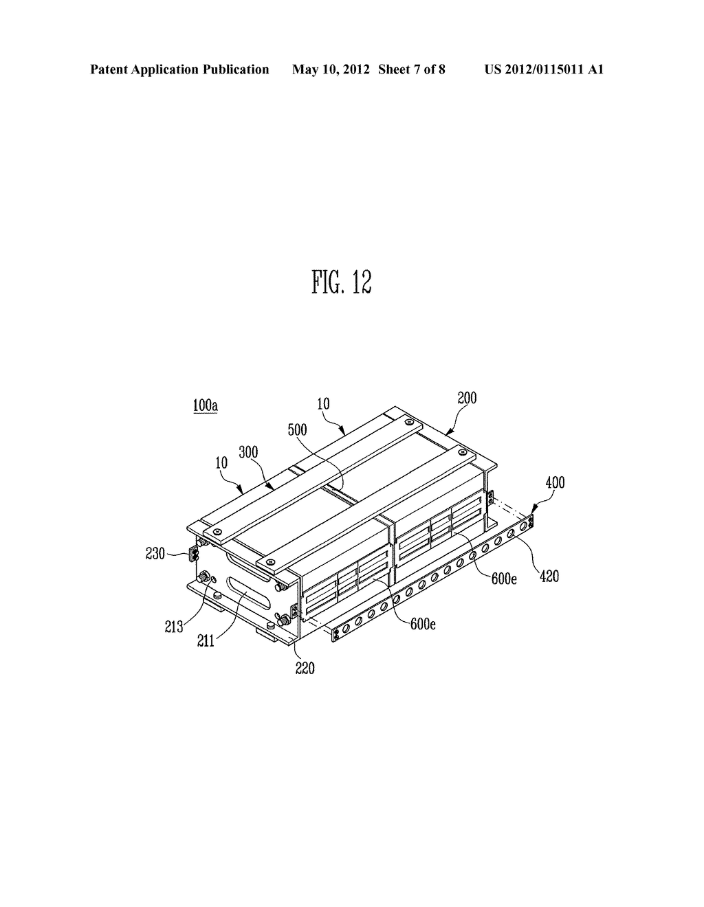 BATTERY MODULE HAVING BATTERY CELL HOLDER - diagram, schematic, and image 08