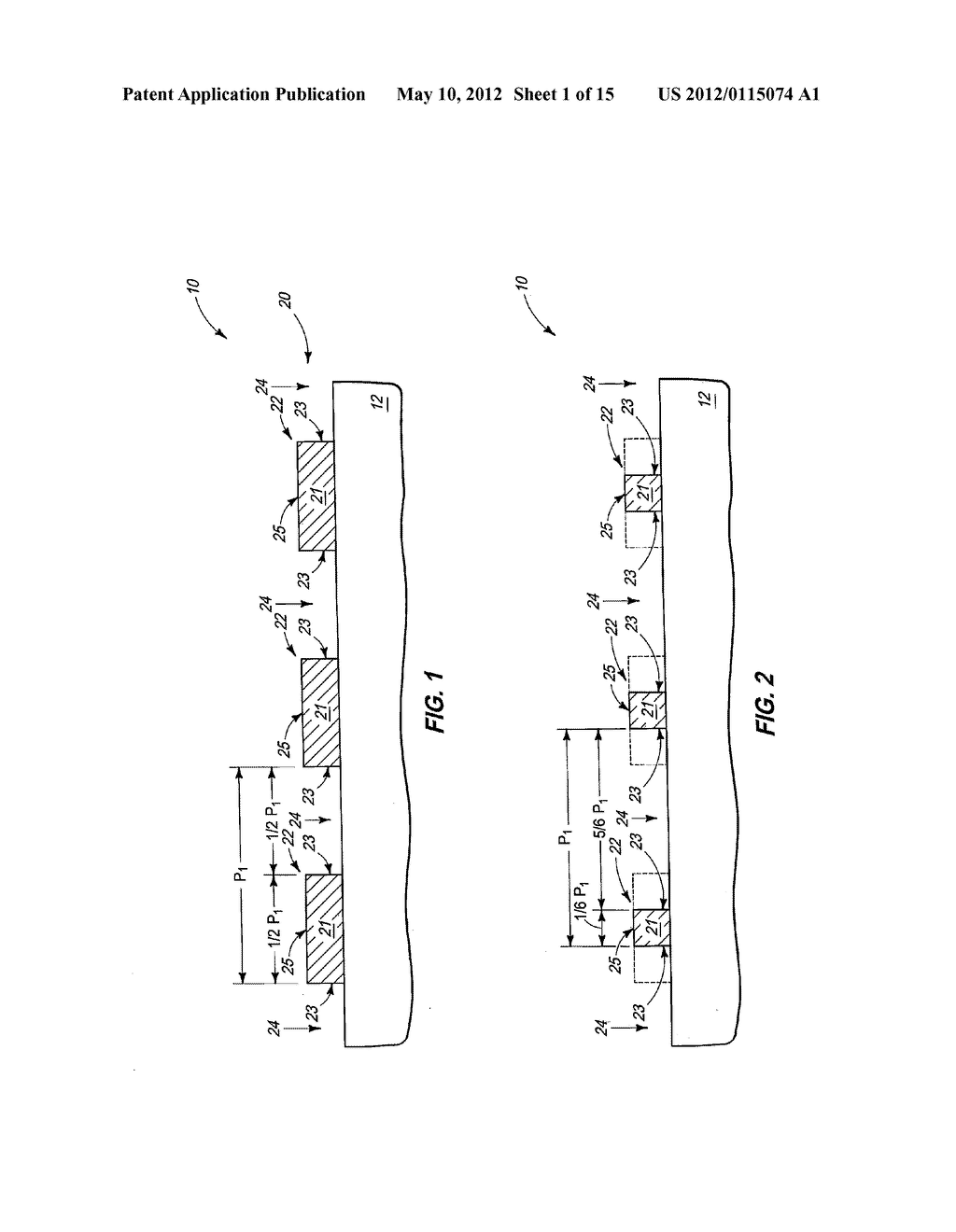 Methods Of Forming Patterned Masks - diagram, schematic, and image 02