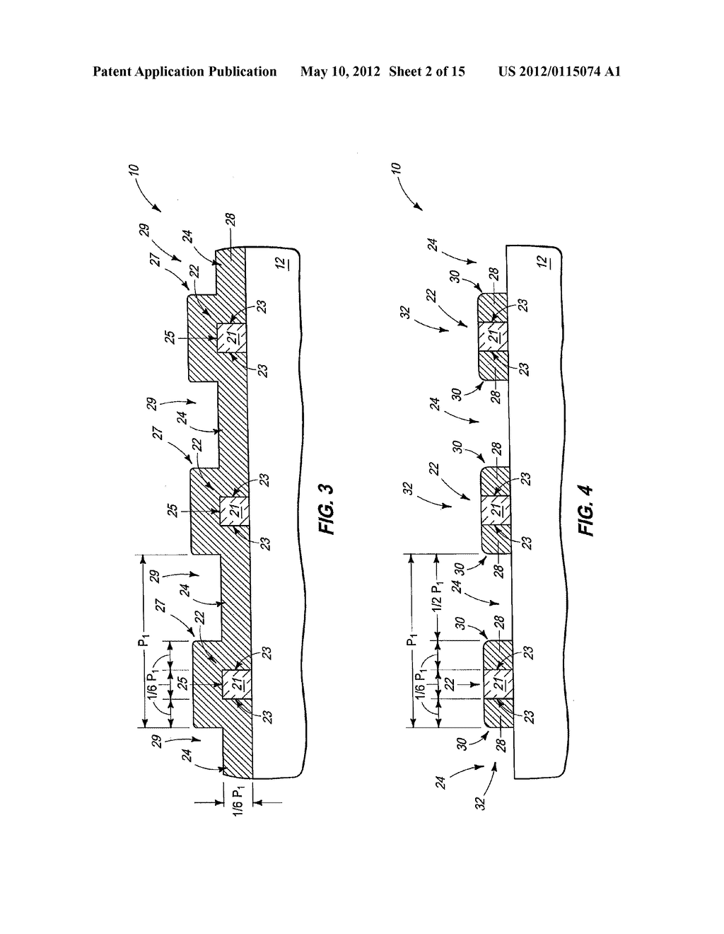 Methods Of Forming Patterned Masks - diagram, schematic, and image 03