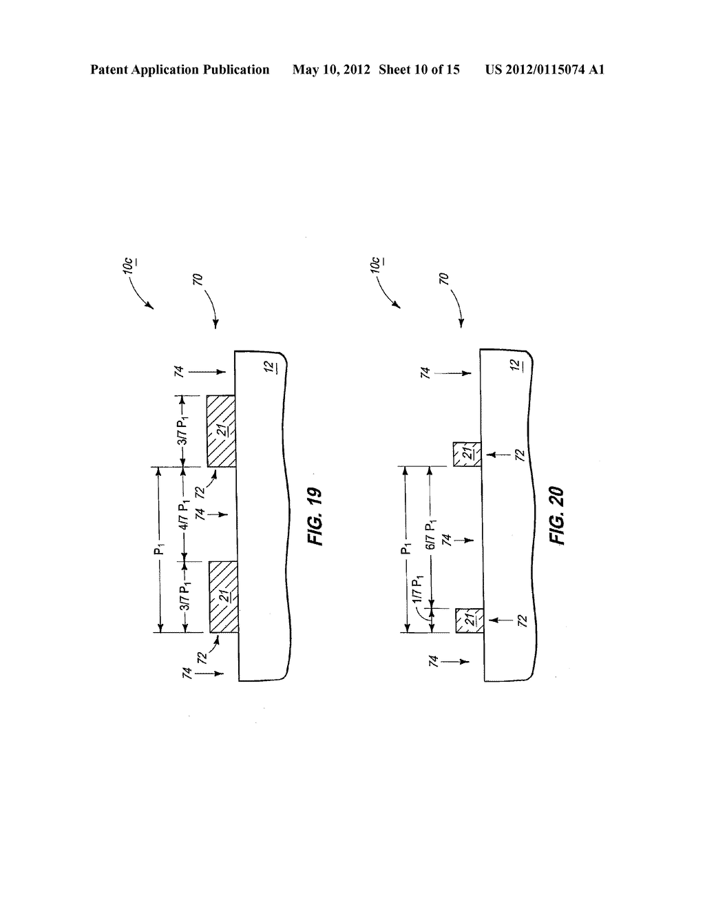 Methods Of Forming Patterned Masks - diagram, schematic, and image 11