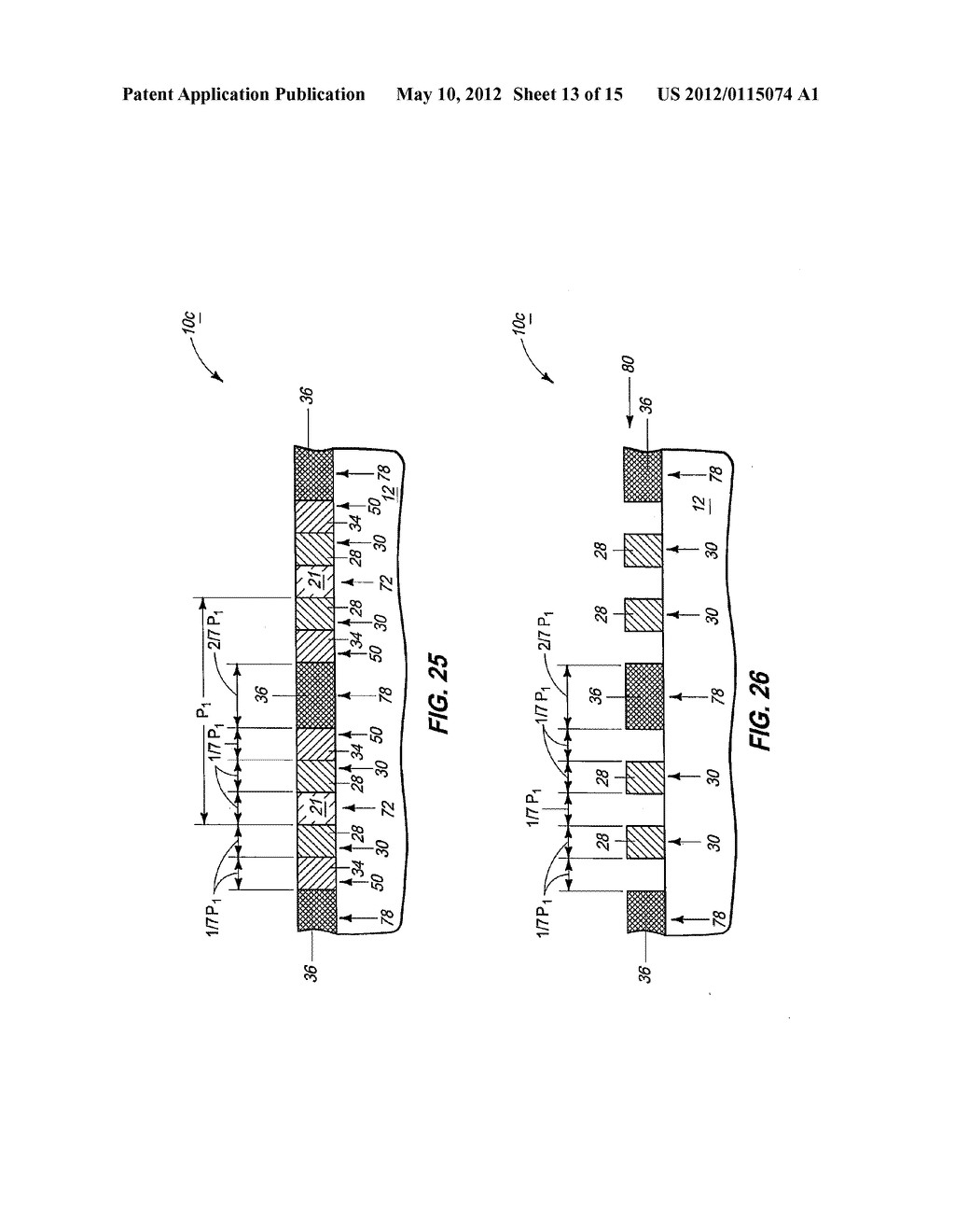 Methods Of Forming Patterned Masks - diagram, schematic, and image 14