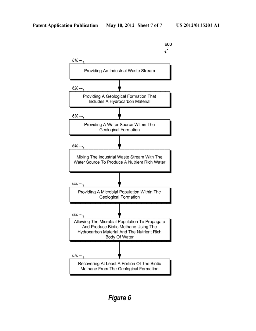 Methods and Systems for Producing Biomass and/or Biotic Methane Using an     Industrial Waste Stream - diagram, schematic, and image 08