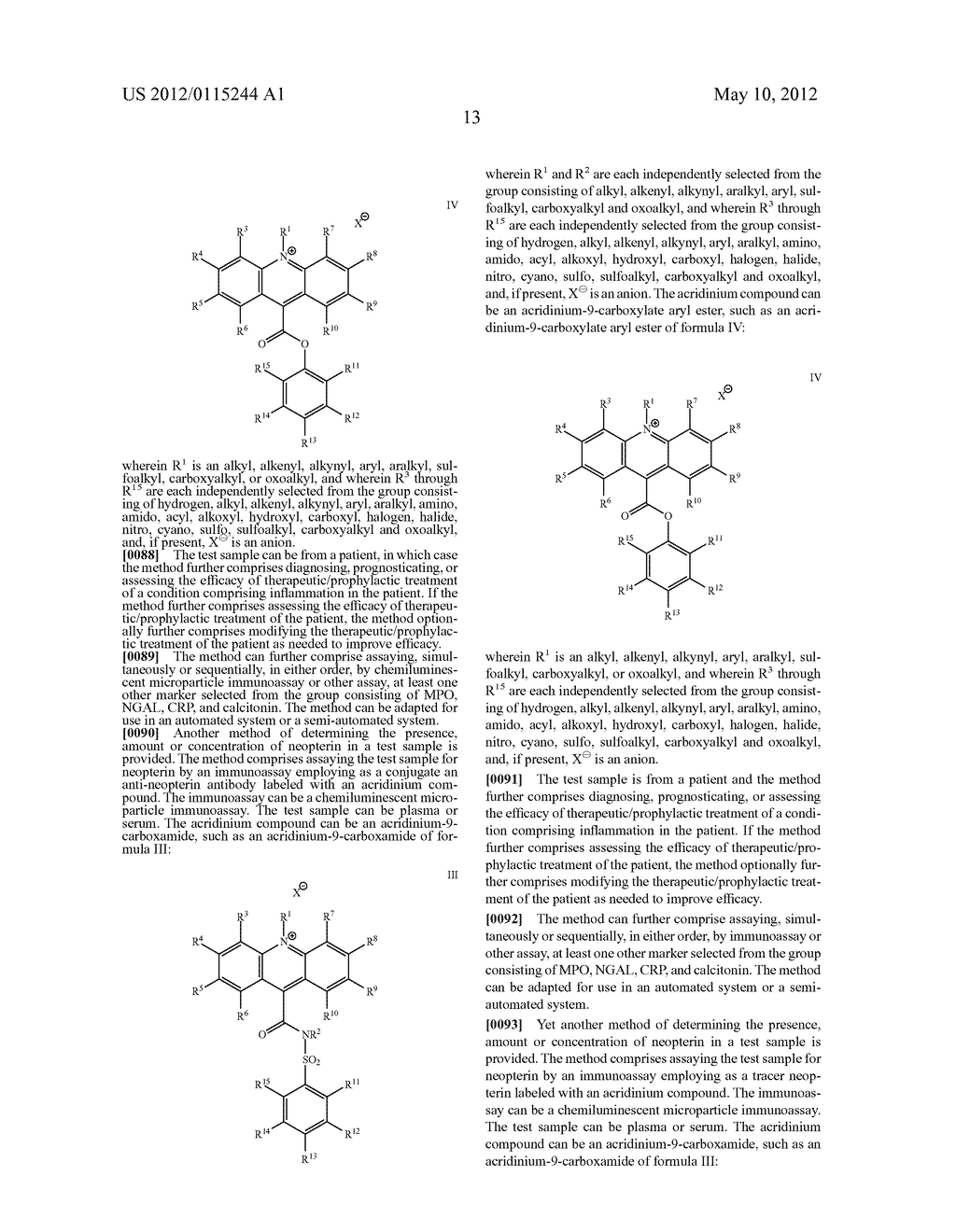 MATERIALS AND METHODS FOR IMMUNOASSAY OF PTERINS - diagram, schematic, and image 16