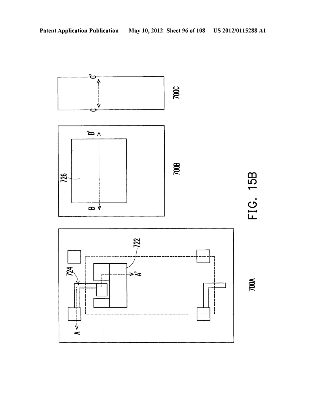 METHOD FOR FABRICATING ACTIVE DEVICE ARRAY SUBSTRATE - diagram, schematic, and image 97