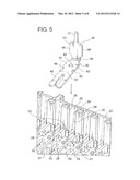 FIXATION STRUCTURE FOR FIXING L-SHAPED PLATE TERMINAL TO INSULATING MEMBER diagram and image