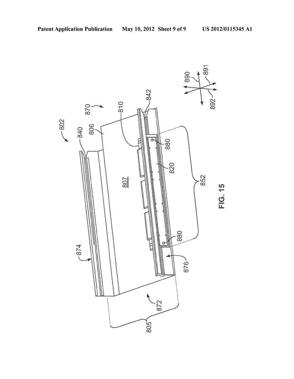 CONNECTOR ASSEMBLIES HAVING MOVEABLE MATING ARRAYS AND POWER CONNECTORS - diagram, schematic, and image 10