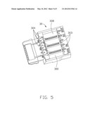 MODULAR JACK WITH SHEILDING PLATE BETWEEN MAGNETIC COMPONENTS diagram and image