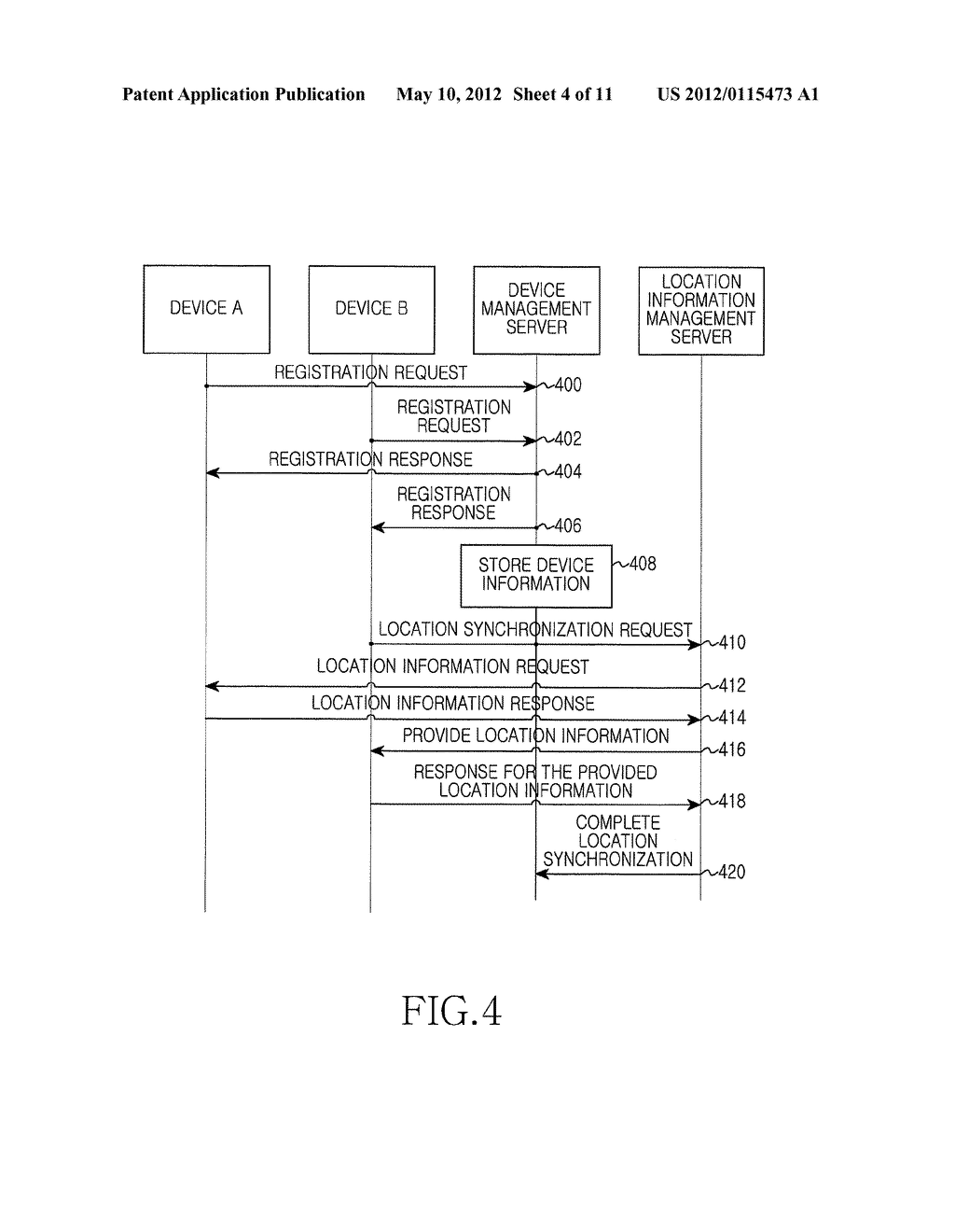 METHOD AND APPARATUS FOR SUPPORTING LOCATION INFORMATION IN MACHINE TO     MACHINE COMMUNICATION SYSTEM - diagram, schematic, and image 05