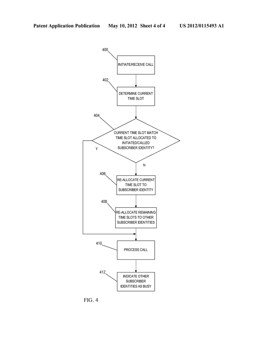 SYSTEM, METHOD AND COMPUTER PROGRAM PRODUCT FOR SUPPORTING MULTIPLE     SUBSCRIBER IDENTITIES IN A PORTABLE DEVICE USING A SINGLE TRANSCEIVER - diagram, schematic, and image 05