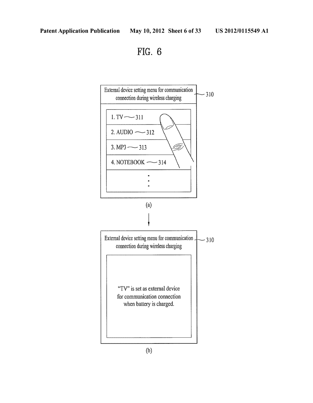 MOBILE TERMINAL AND METHOD FOR CONTROLLING THE SAME - diagram, schematic, and image 07
