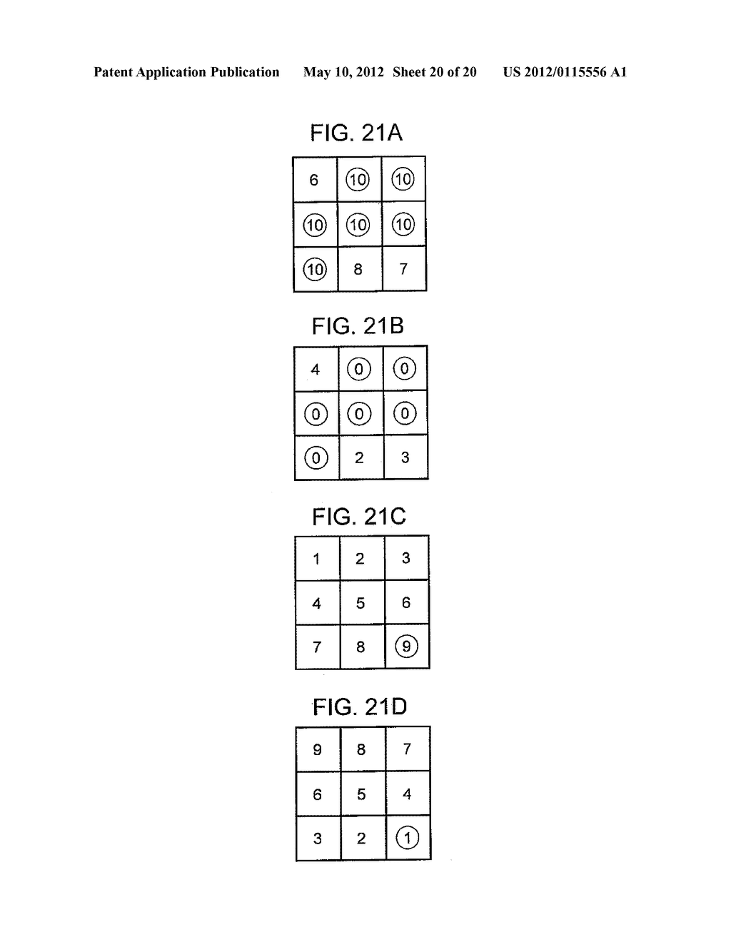 GAME DEVICE, RECORDING MEDIUM AND GAME CONTROL METHOD - diagram, schematic, and image 21