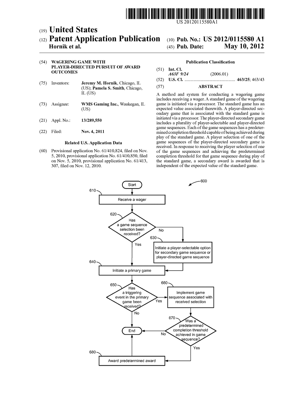 WAGERING GAME WITH PLAYER-DIRECTED PURSUIT OF AWARD OUTCOMES - diagram, schematic, and image 01