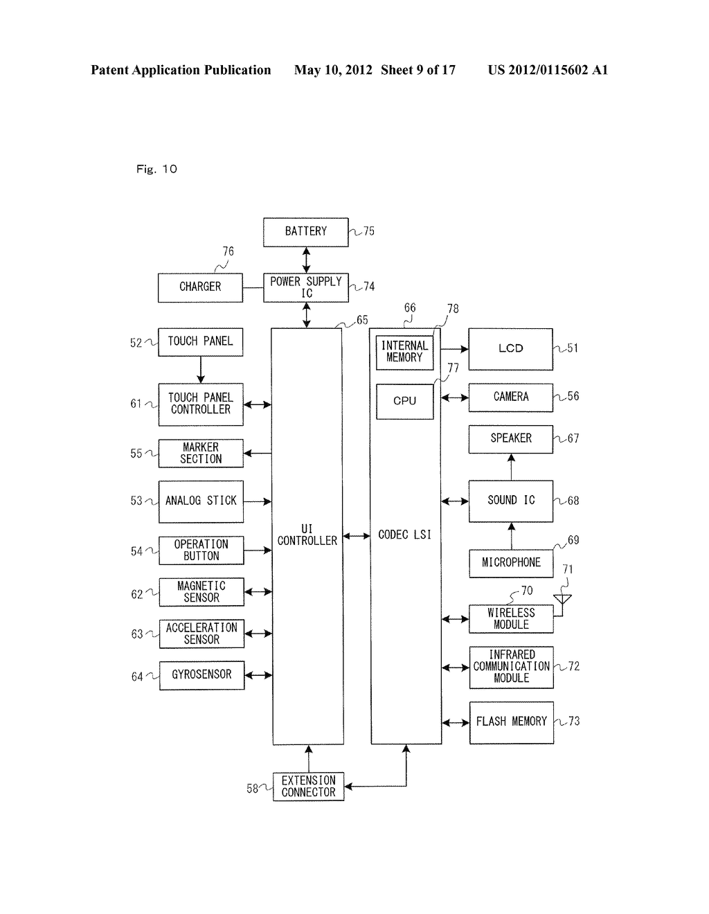 GAME SYSTEM, GAME DEVICE, STORAGE MEDIUM STORING GAME PROGRAM, AND GAME     PROCESS METHOD - diagram, schematic, and image 10