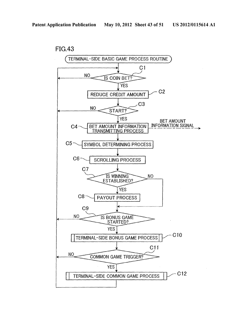 GAMING MACHINE RUNNING COMMON GAME - diagram, schematic, and image 44