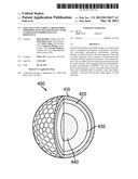 Golf Balls Including A Crosslinked Thermoplastic Polyurethane Cover Layer     Having Improved Scuff Resistance diagram and image