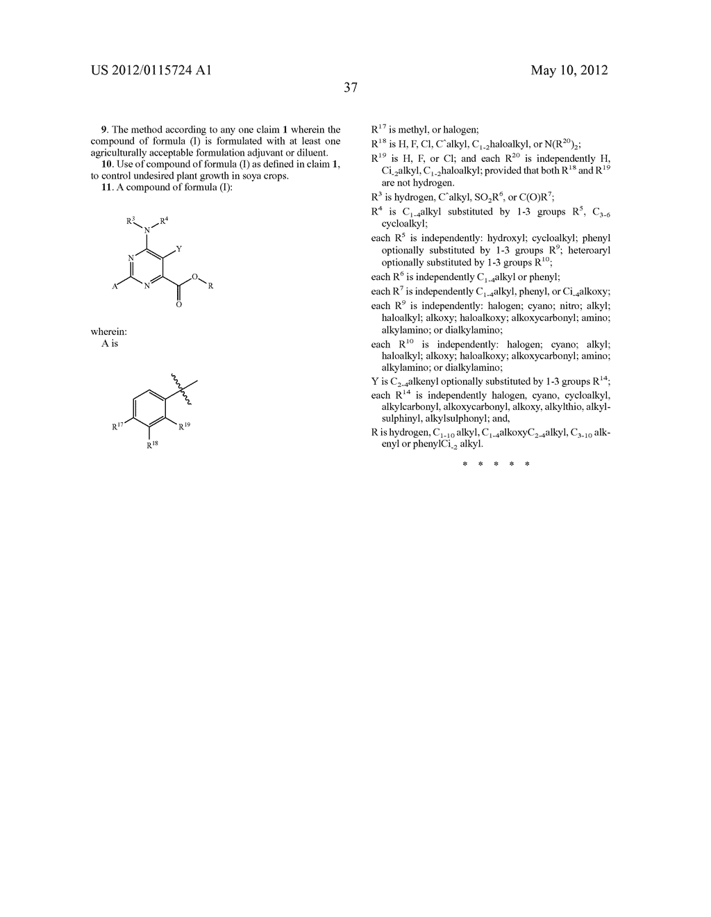 METHOD OF CONTROLLING UNDESIRED VEGETATION - diagram, schematic, and image 38