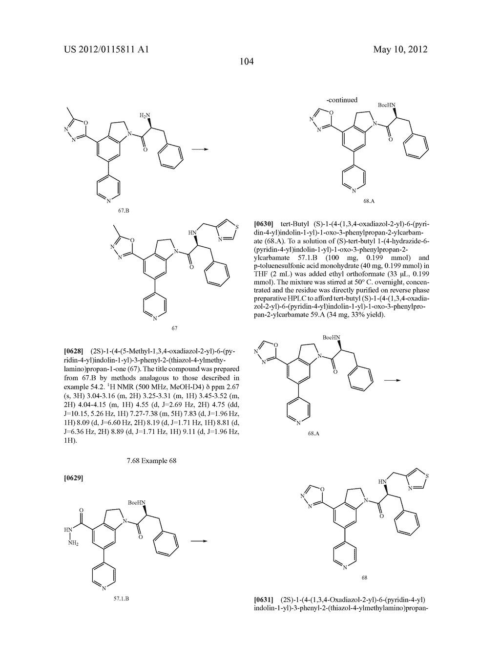 PHENYLANALINE AMIDE DERIVATIVES USEFUL FOR TREATING INSULIN-RELATED     DISEASES AND CONDITIONS - diagram, schematic, and image 111