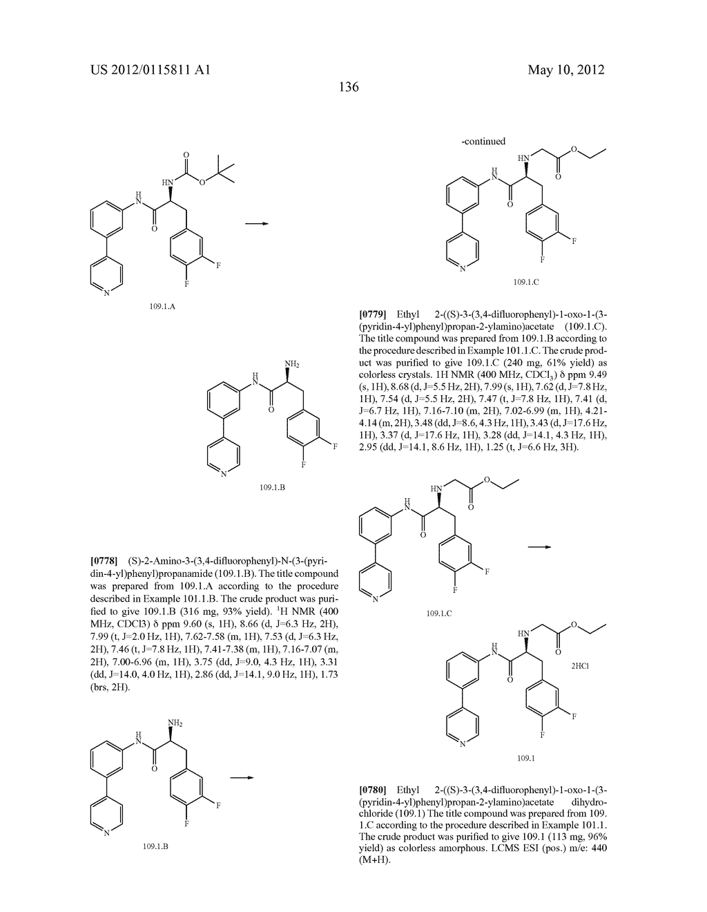 PHENYLANALINE AMIDE DERIVATIVES USEFUL FOR TREATING INSULIN-RELATED     DISEASES AND CONDITIONS - diagram, schematic, and image 143