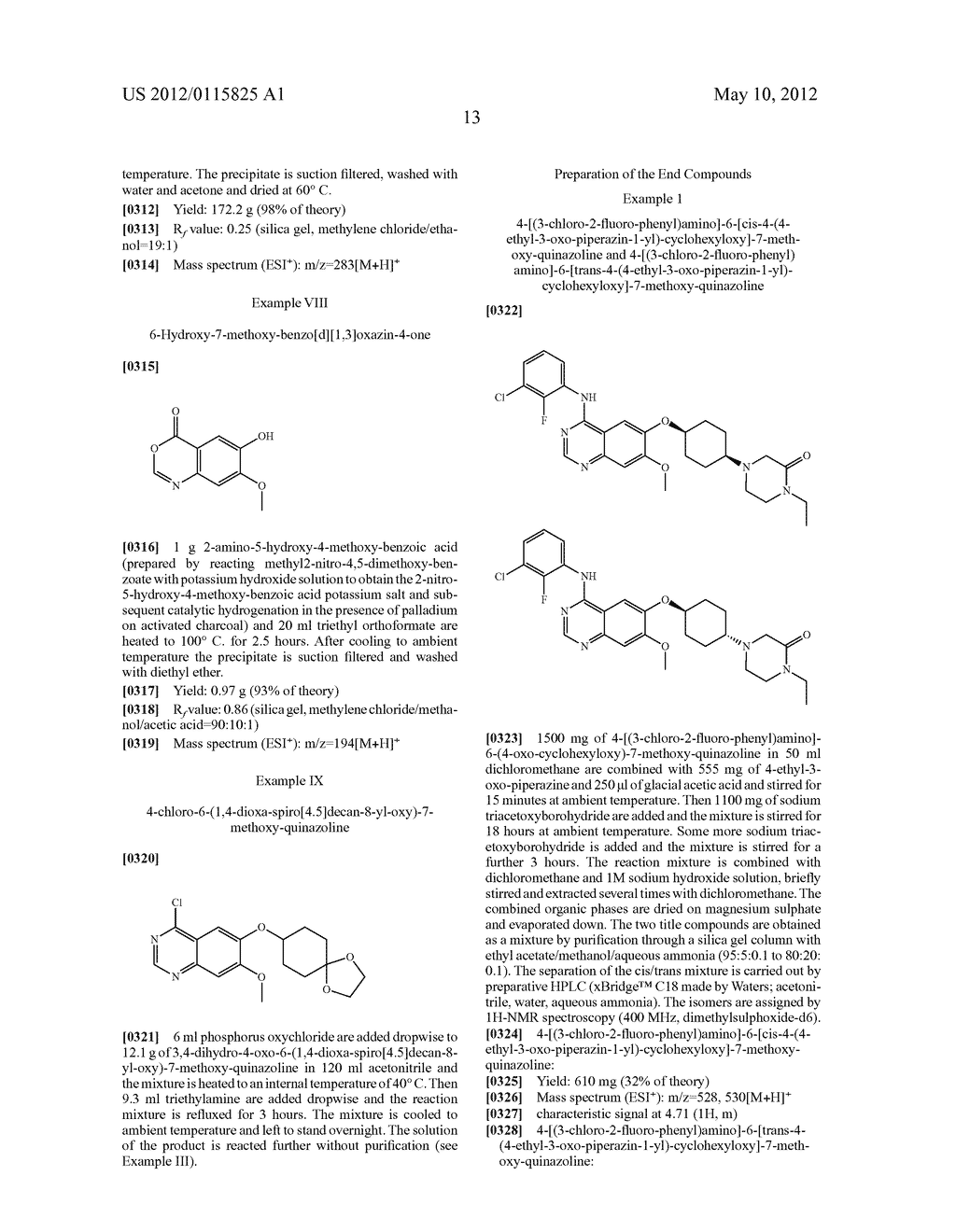 CYCLOHEXYLOXY-SUBSTITUTED HETEROCYCLICS, MEDICINES CONTAINING THESE     COMPOUNDS AND METHOD FOR THE PRODUCTION THEREOF - diagram, schematic, and image 14