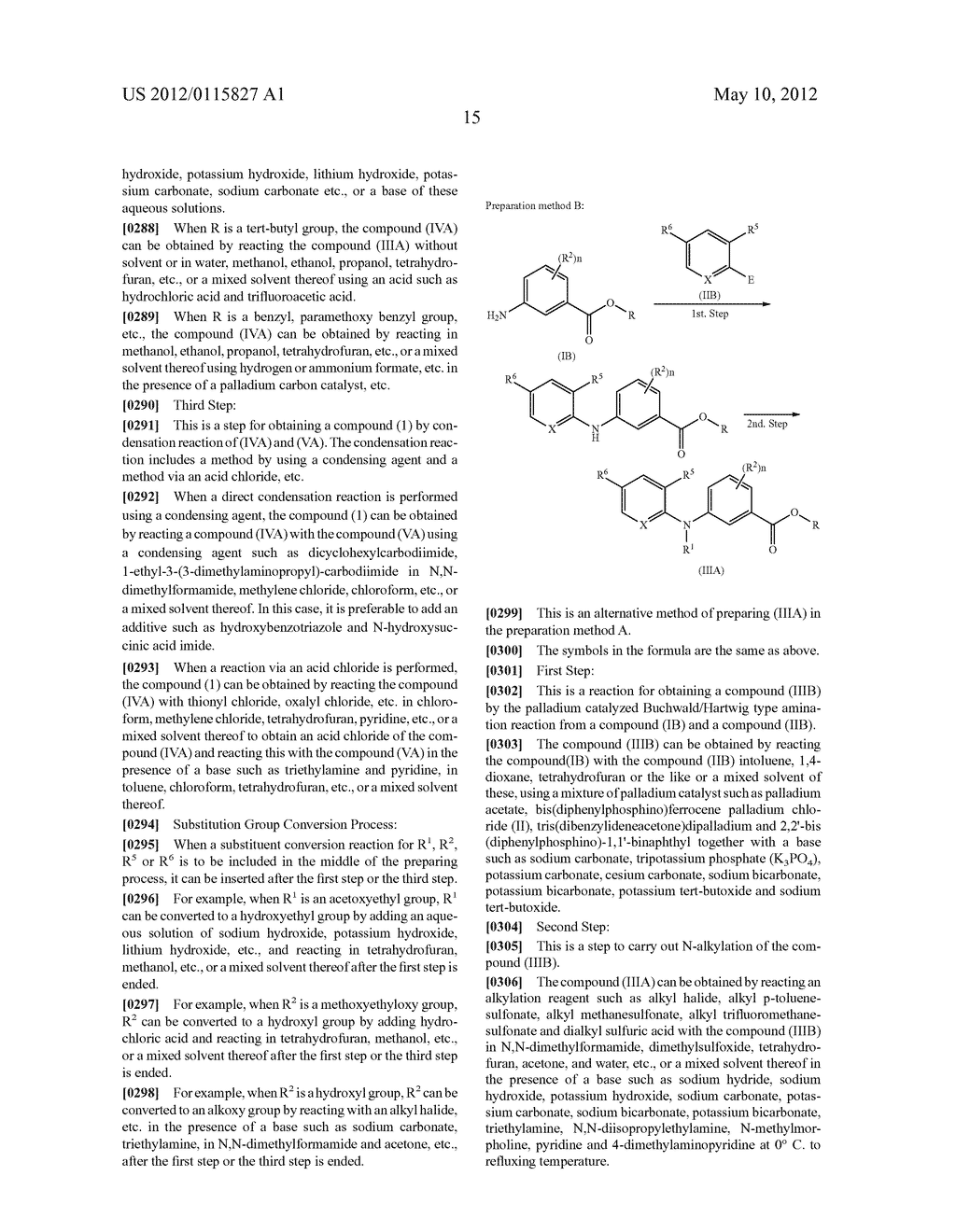 3-AMINOBENZAMIDE COMPOUNDS AND VANILLOID RECEPTOR SUBTYPE 1 (VR1)     INHIBITORS - diagram, schematic, and image 16