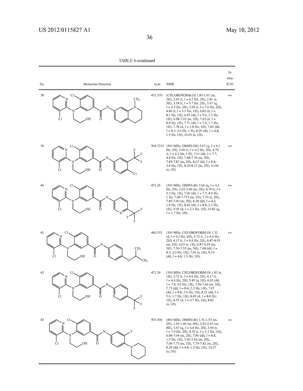 3-AMINOBENZAMIDE COMPOUNDS AND VANILLOID RECEPTOR SUBTYPE 1 (VR1)     INHIBITORS - diagram, schematic, and image 37