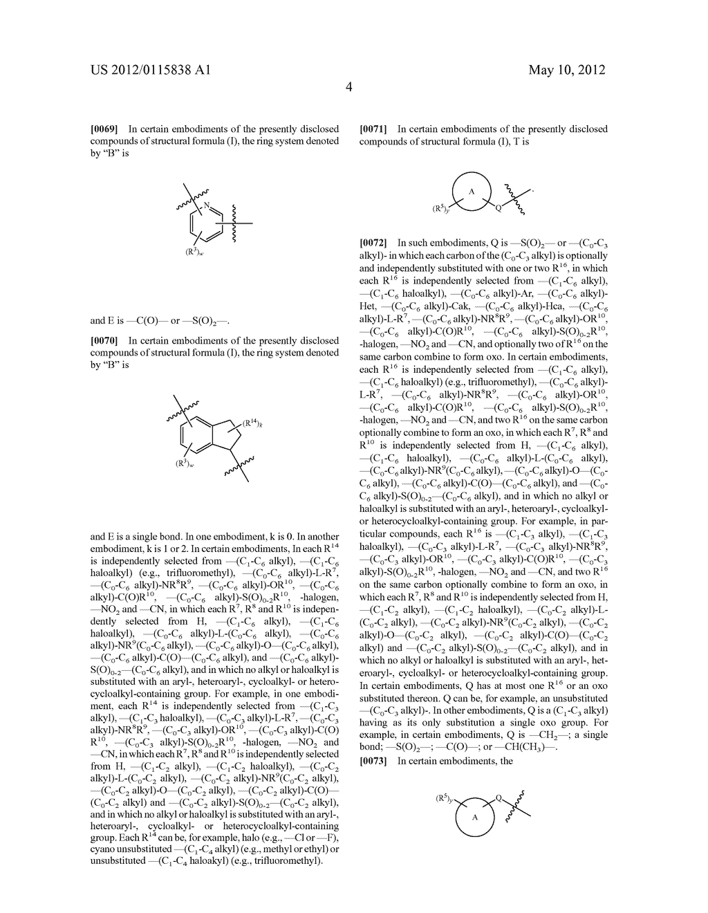 AMPK-Activating Heterocycloalkyloxy(Hetero)Aryl Carboxamide, Sulfonamide     And Amine Compounds And Methods For Using The Same - diagram, schematic, and image 05