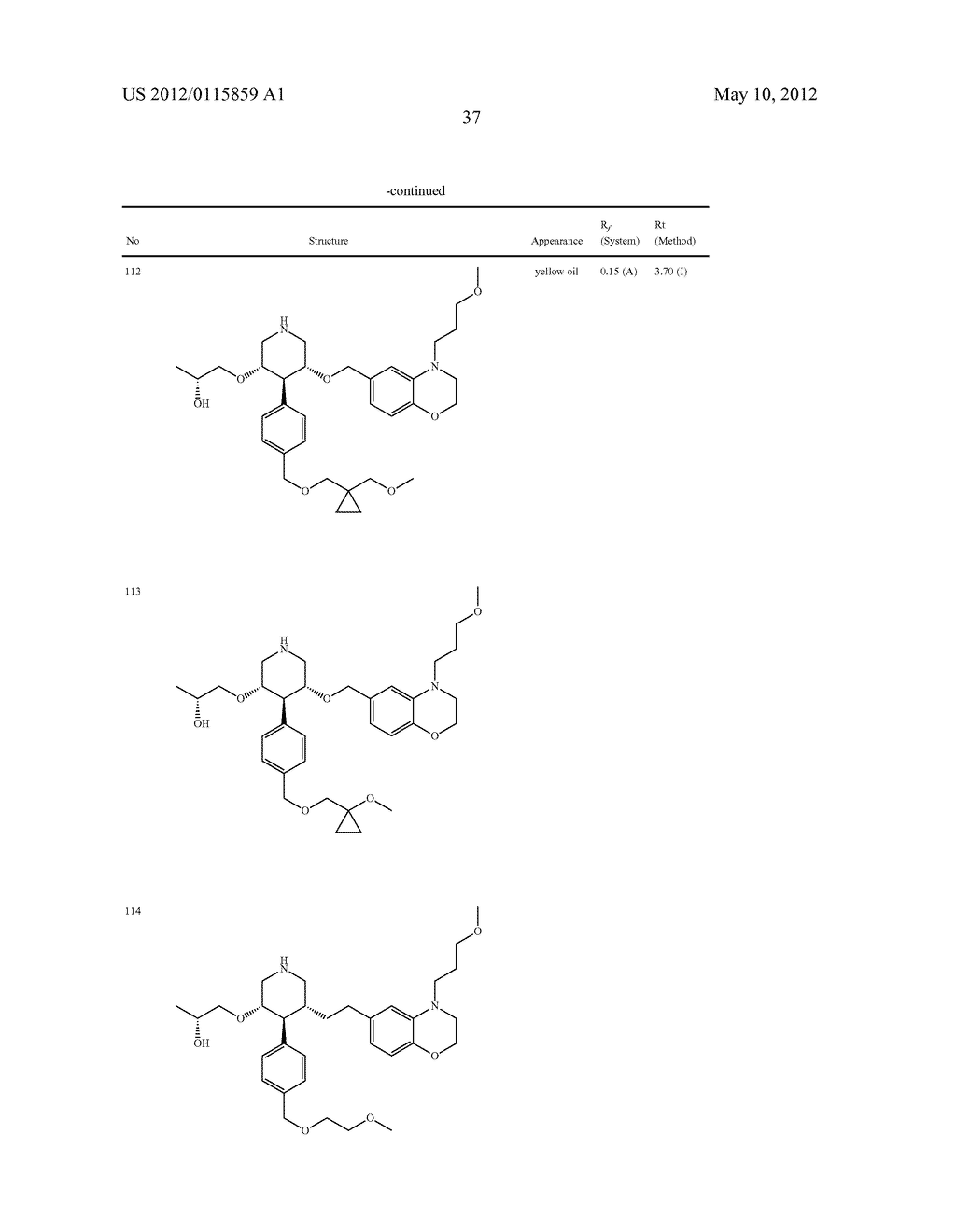 3,4,5-SUBSTITUTED PIPERIDINES AS RENIN INHIBITORS - diagram, schematic, and image 38