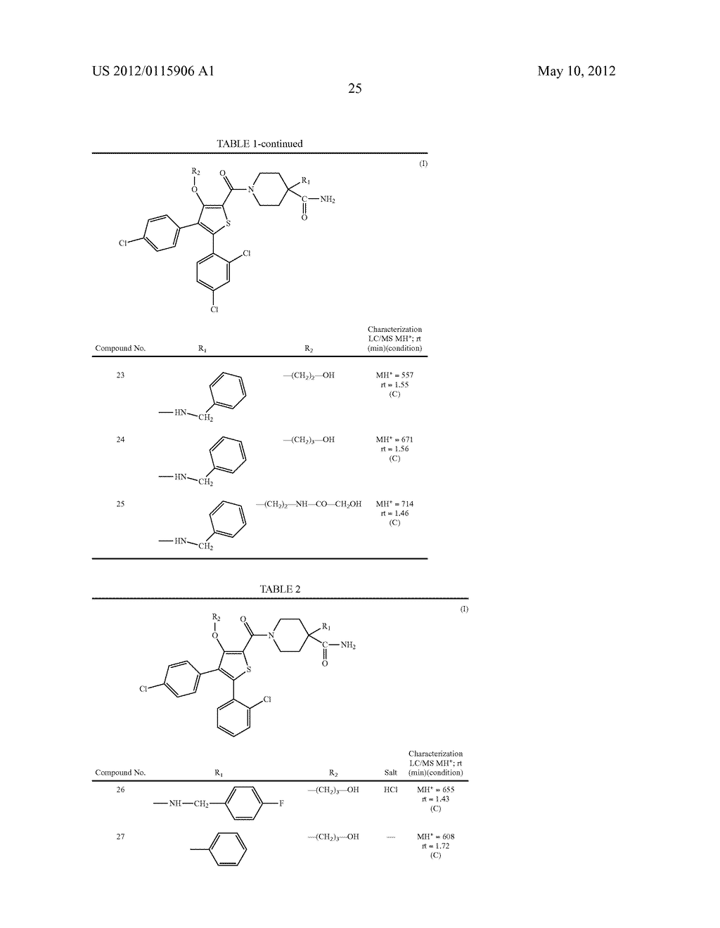 DERIVATIVES OF 3-ALKOXY-4,5-DIARYLTHIOPHENE-2-CARBOXAMIDE, PREPARATION     THEREOF, AND THERAPEUTIC USE THEREOF - diagram, schematic, and image 26