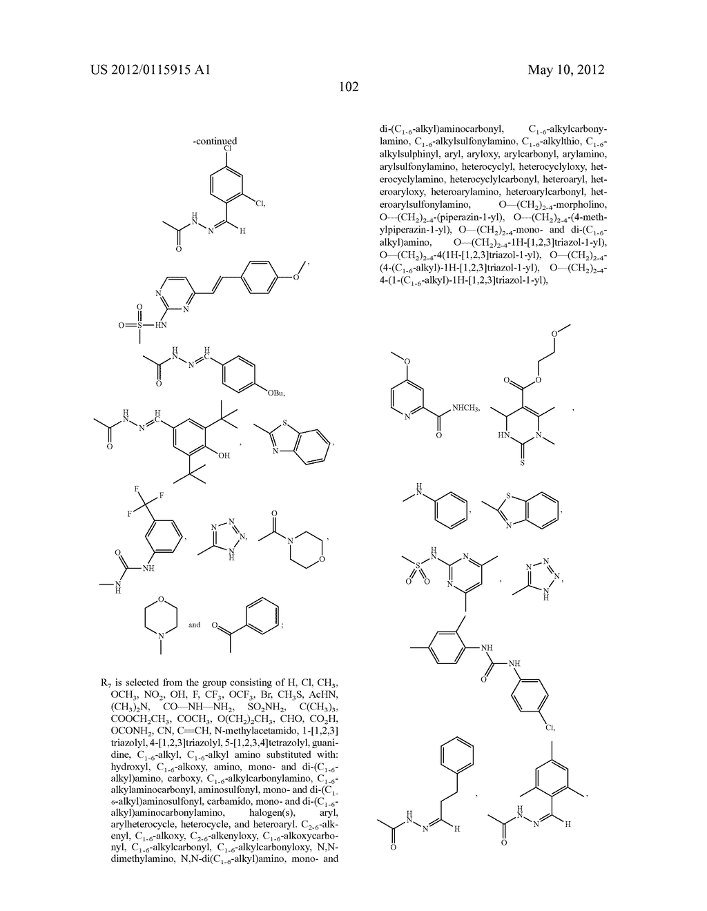 N,N'-DIARYLUREA COMPOUNDS AND N,N'-DIARYLTHIOUREA COMPOUNDS AS INHIBITORS     OF TRANSLATION INITIATION - diagram, schematic, and image 124