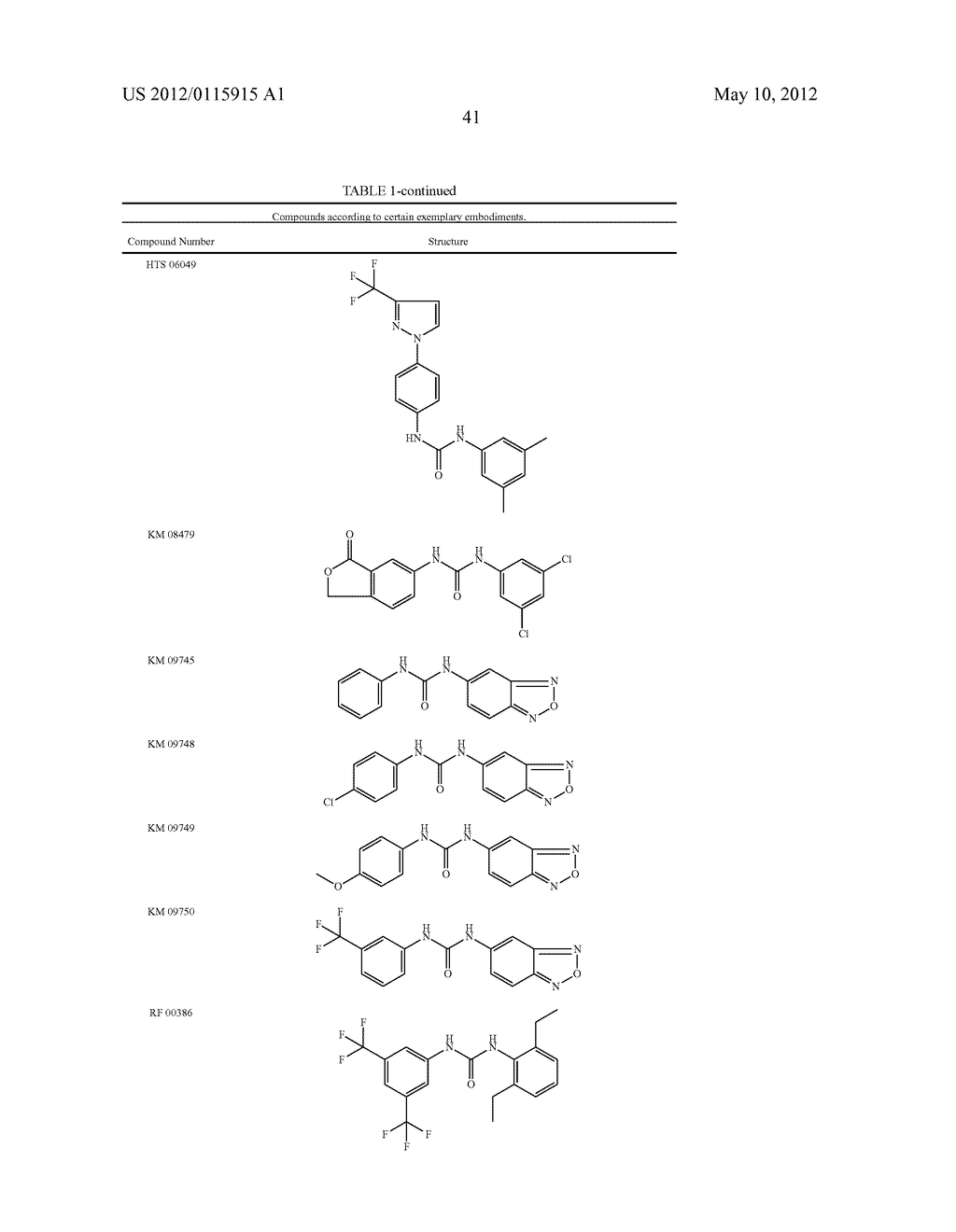 N,N'-DIARYLUREA COMPOUNDS AND N,N'-DIARYLTHIOUREA COMPOUNDS AS INHIBITORS     OF TRANSLATION INITIATION - diagram, schematic, and image 63