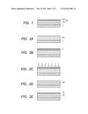 PROCESS FOR FORMING A HYDROPHILIC COATING AND HYDROPHILIC COATING, AND     PROCESS FOR FORMING AN INK JET RECORDING HEAD AND INK JET RECORDING HEAD diagram and image