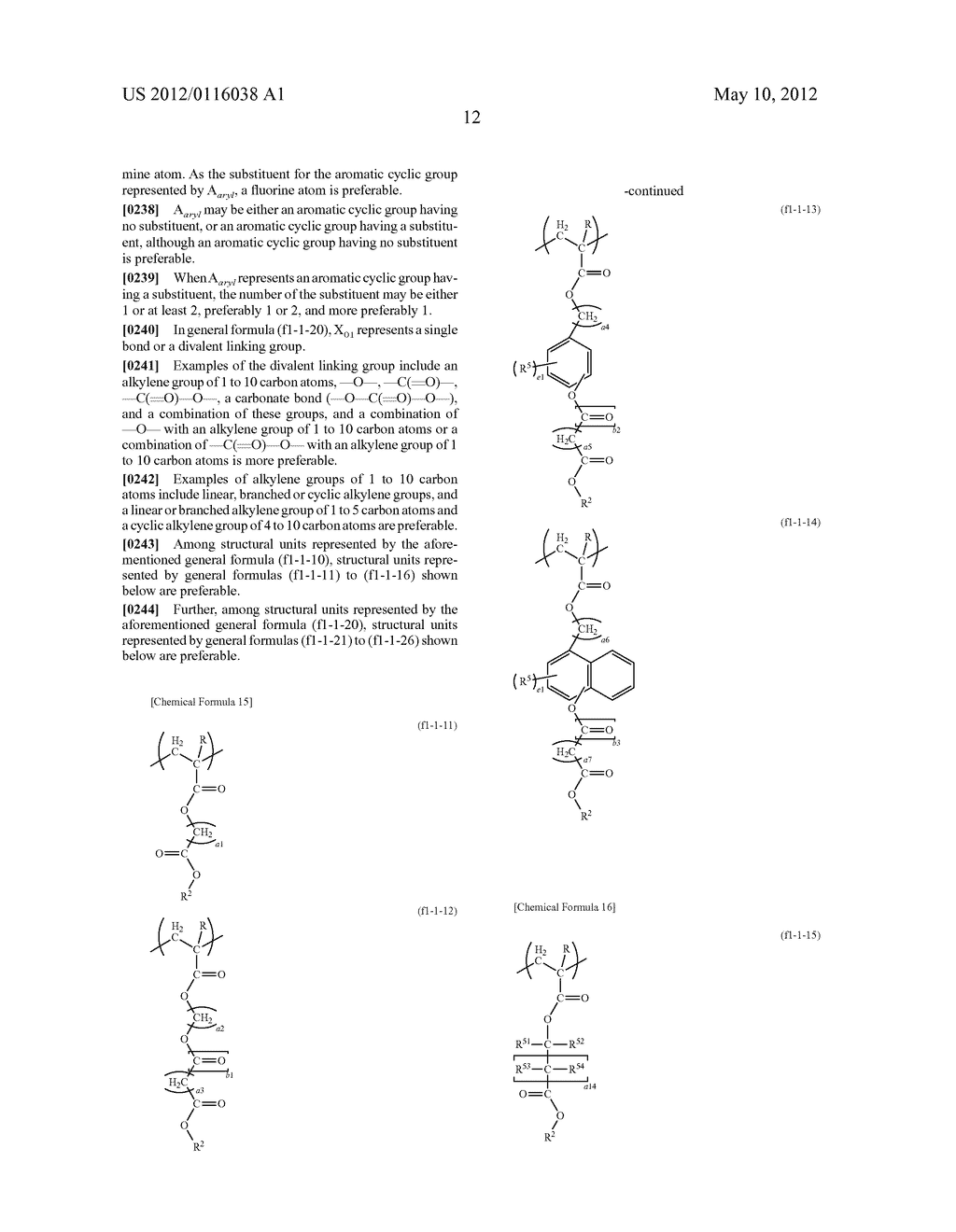 RESIST COMPOSITION FOR IMMERSION EXPOSURE, METHOD OF FORMING RESIST     PATTERN, AND FLUORINE-CONTAINING RESIN - diagram, schematic, and image 13