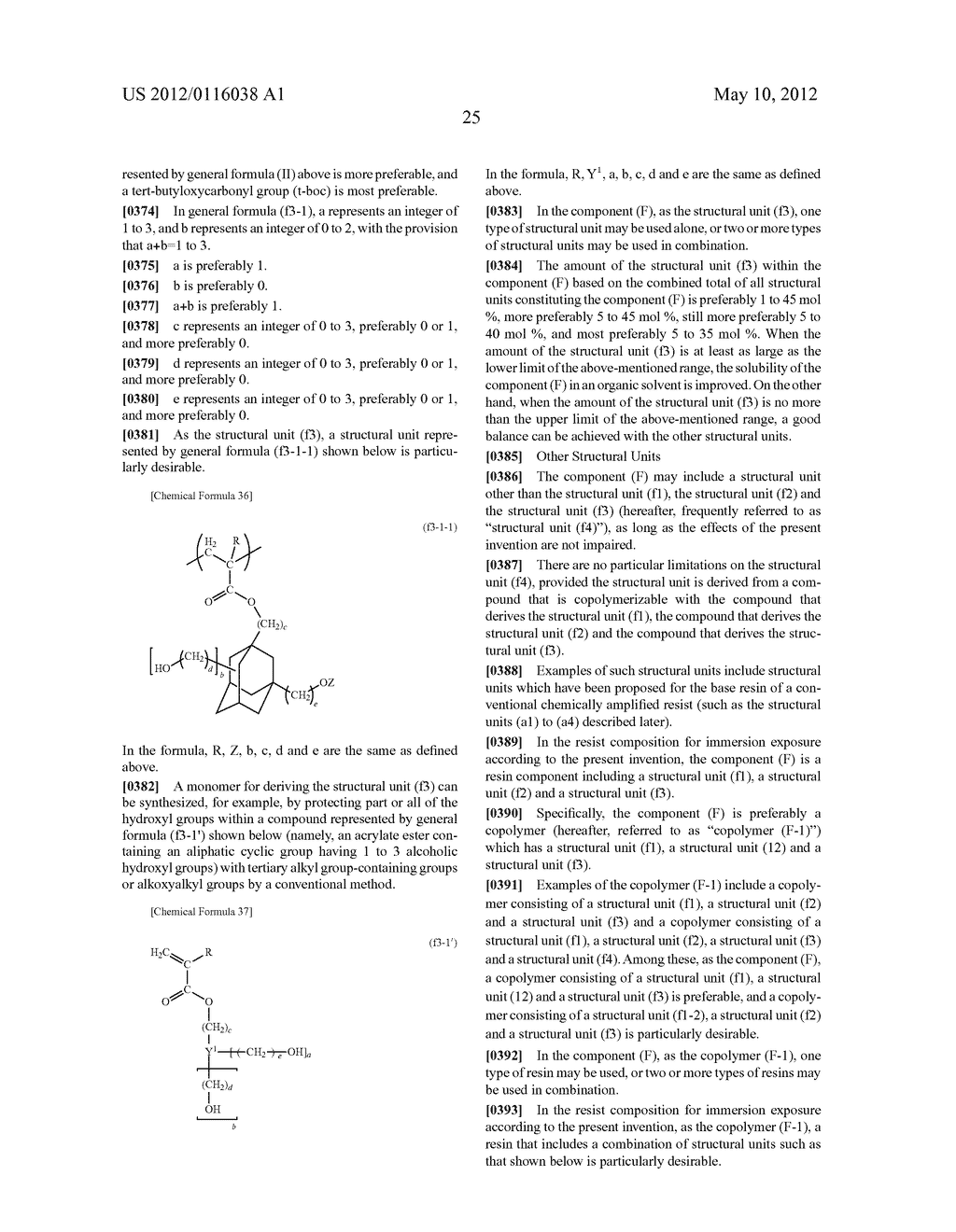 RESIST COMPOSITION FOR IMMERSION EXPOSURE, METHOD OF FORMING RESIST     PATTERN, AND FLUORINE-CONTAINING RESIN - diagram, schematic, and image 26