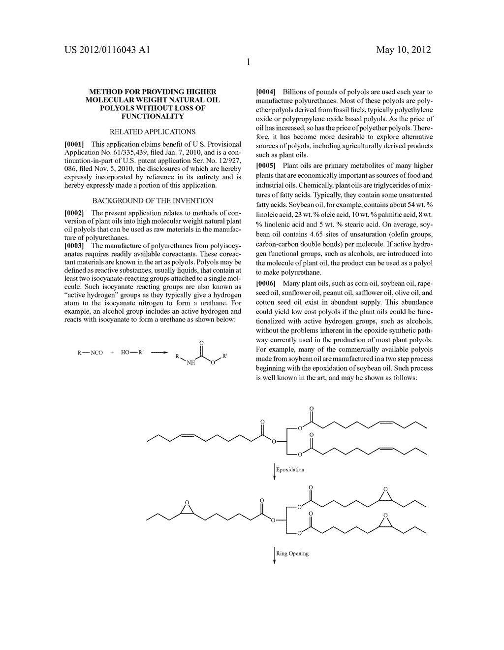 Method for providing higher molecular weight natural oil polyols without     loss of functionality - diagram, schematic, and image 02