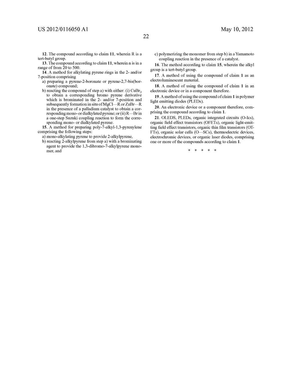 PYRENE-BASED POLYMERS FOR ORGANIC LIGHT EMITTING DIODES (OLEDS) - diagram, schematic, and image 25