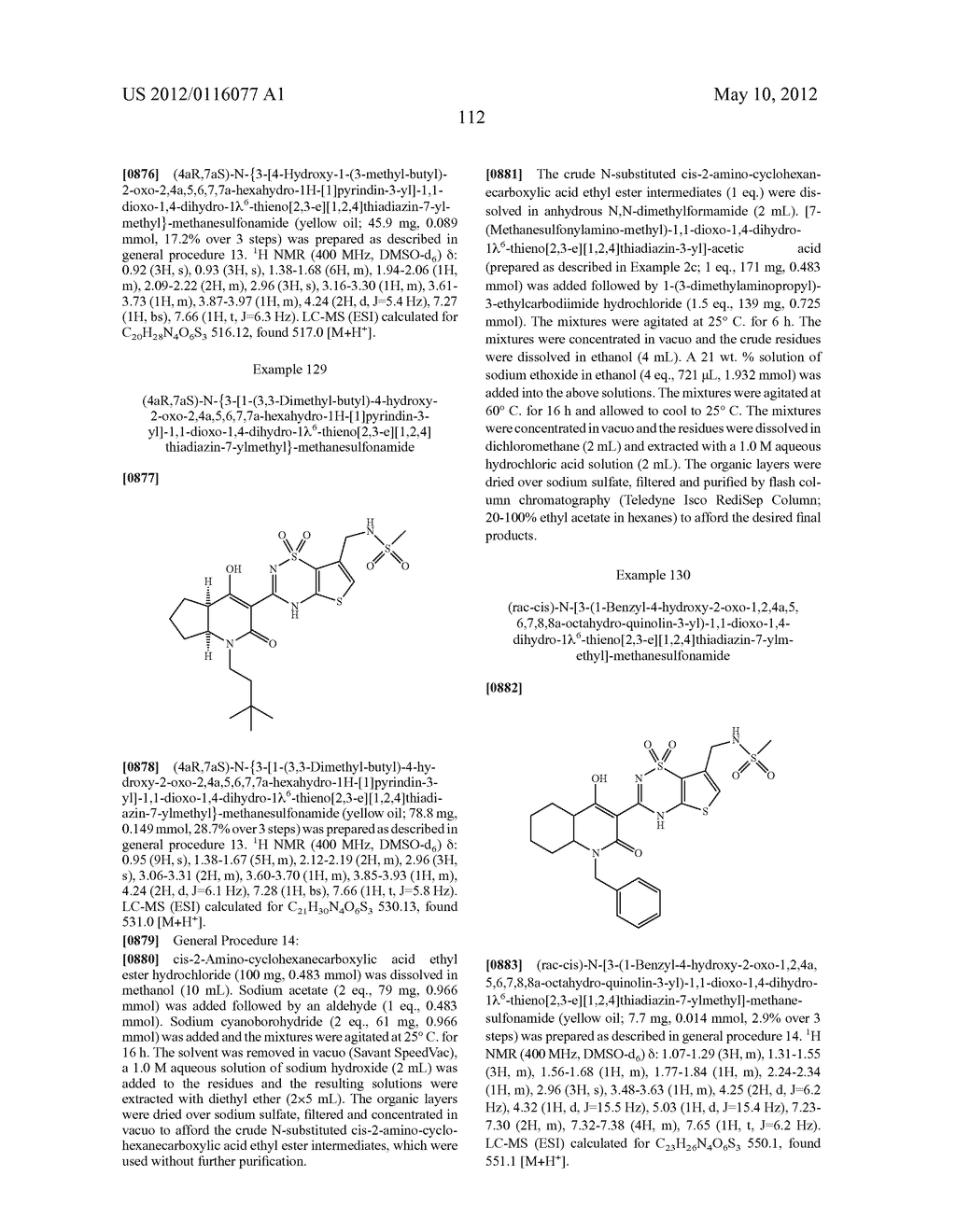 [1,2,4]THIADIAZIN-3-YL ACETIC ACID COMPOUND[[S]] AND METHODS OF MAKING THE     ACETIC ACID COMPOUND - diagram, schematic, and image 113