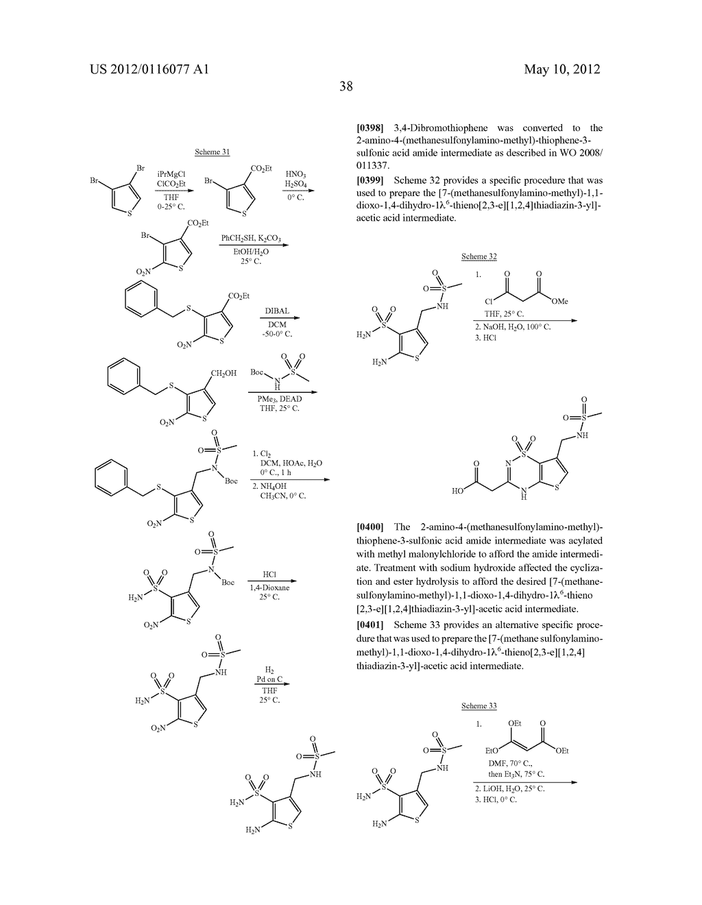 [1,2,4]THIADIAZIN-3-YL ACETIC ACID COMPOUND[[S]] AND METHODS OF MAKING THE     ACETIC ACID COMPOUND - diagram, schematic, and image 39