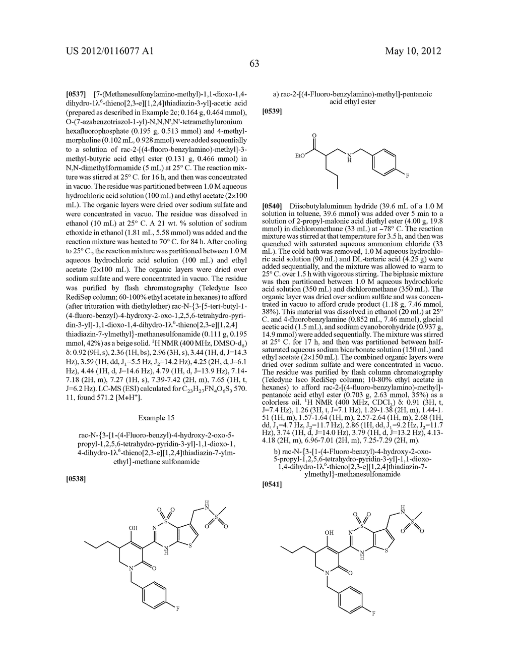 [1,2,4]THIADIAZIN-3-YL ACETIC ACID COMPOUND[[S]] AND METHODS OF MAKING THE     ACETIC ACID COMPOUND - diagram, schematic, and image 64